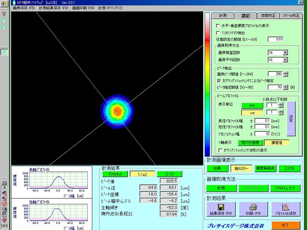 NFP1006表示画面